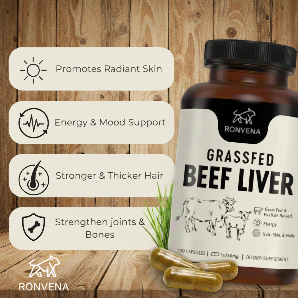 Grass-Fed Beef Liver Capsules