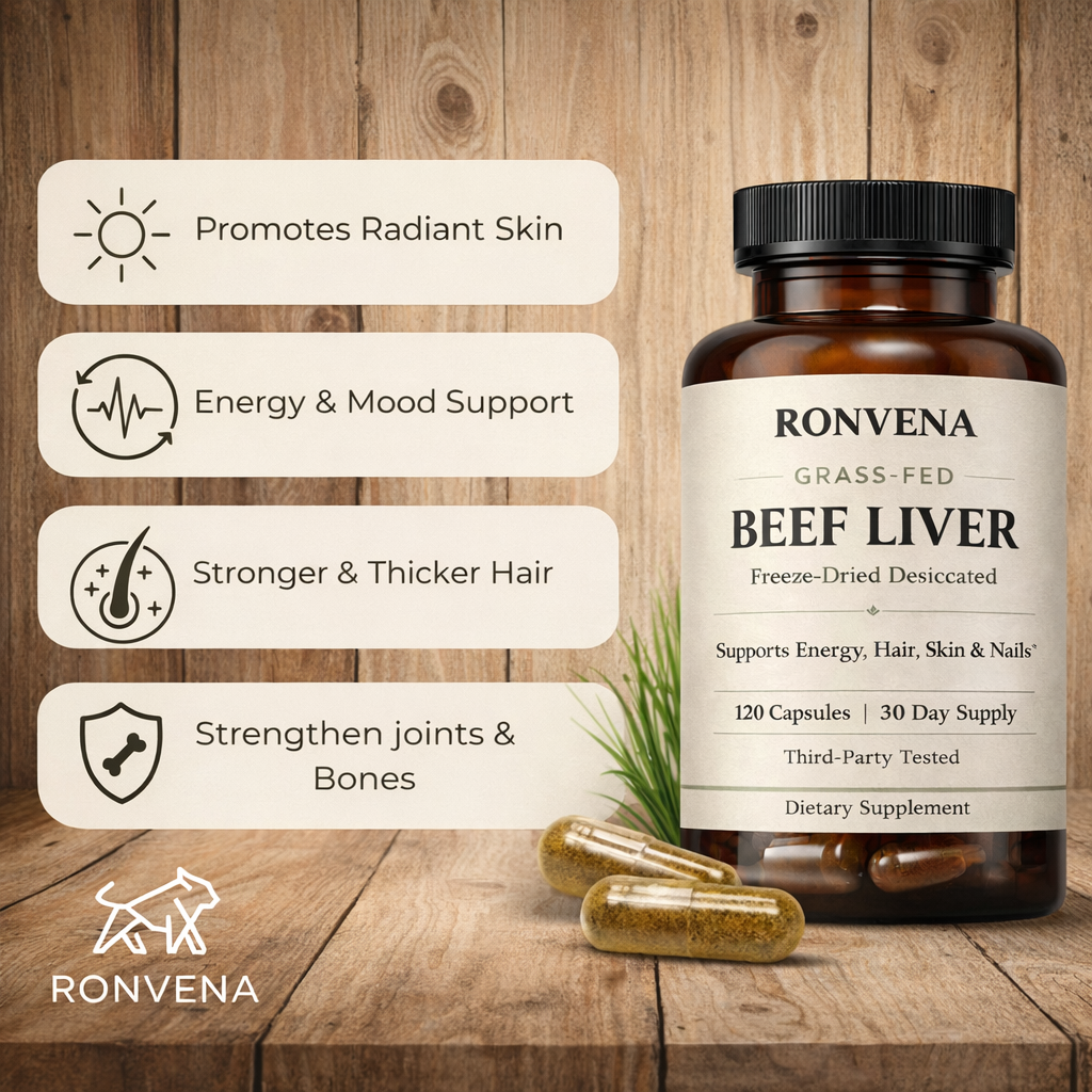 Grass-Fed Beef Liver Capsules