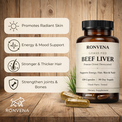 Grass-Fed Beef Liver Capsules