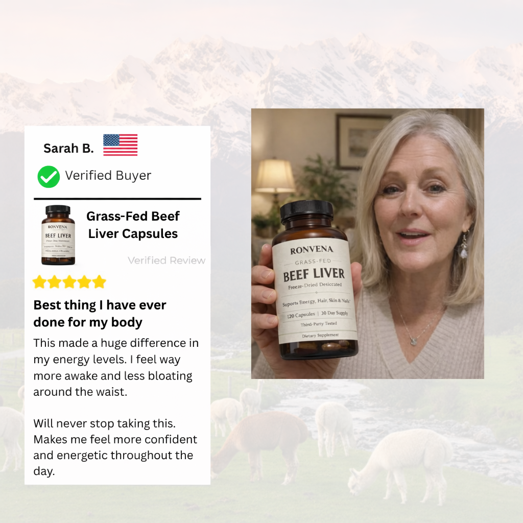 Grass-Fed Beef Liver Capsules