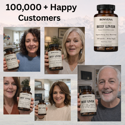 Grass-Fed Beef Liver Capsules